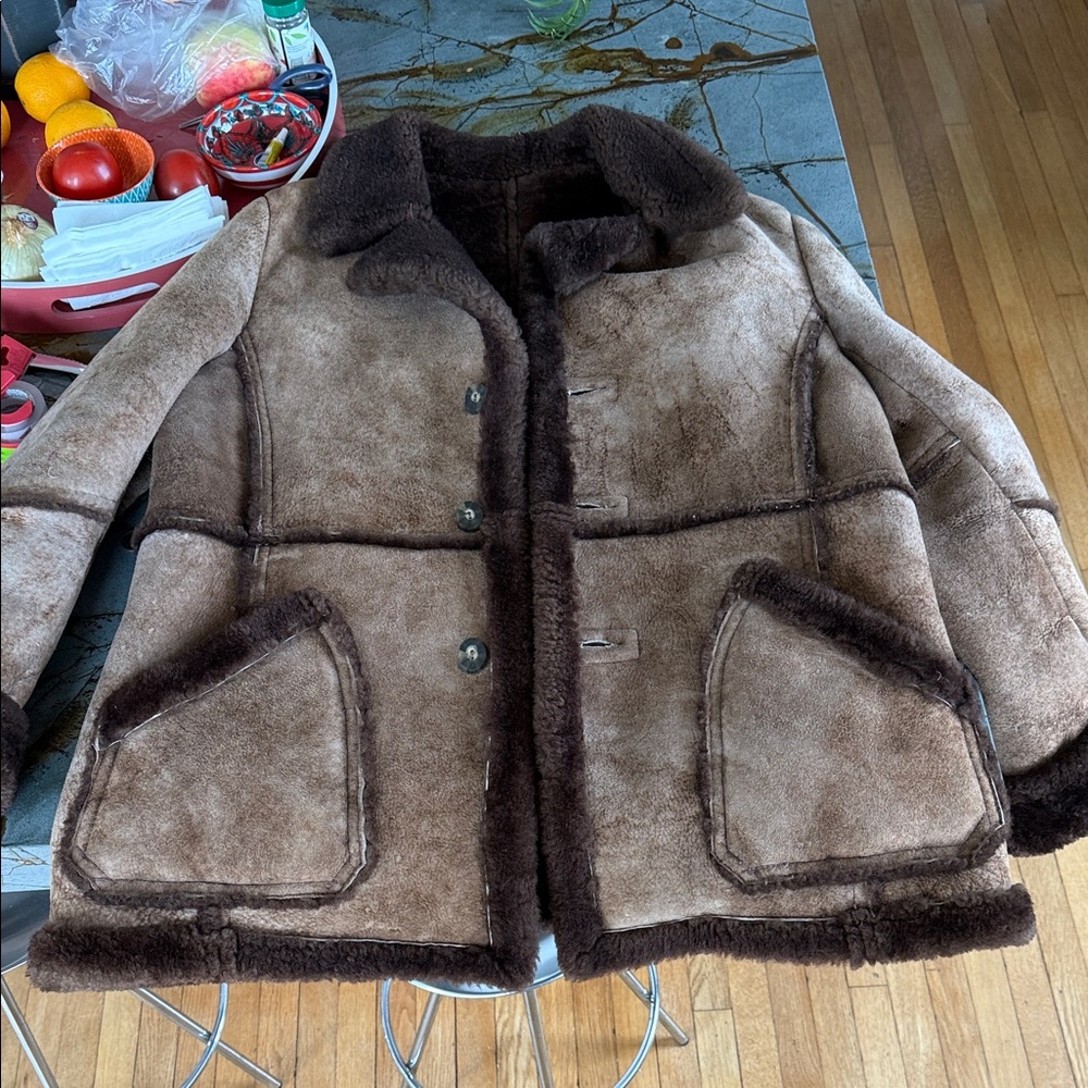 Wilson Brown Suede & Leather Jacket